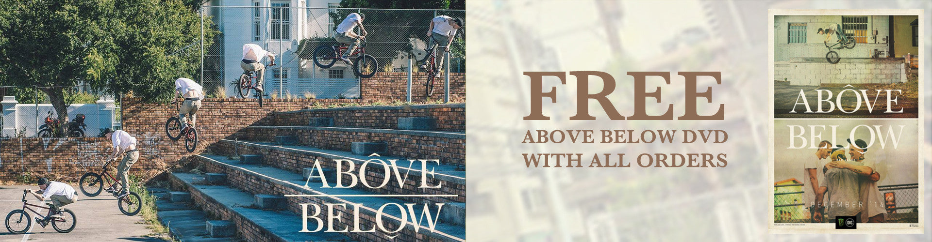 FREE Above Below BMX DVD